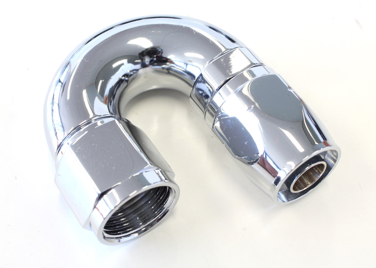 880 Elite Series Full Flow Cutter Swivel 180° Hose End -8AN Suits 100 & 450 Series Hose