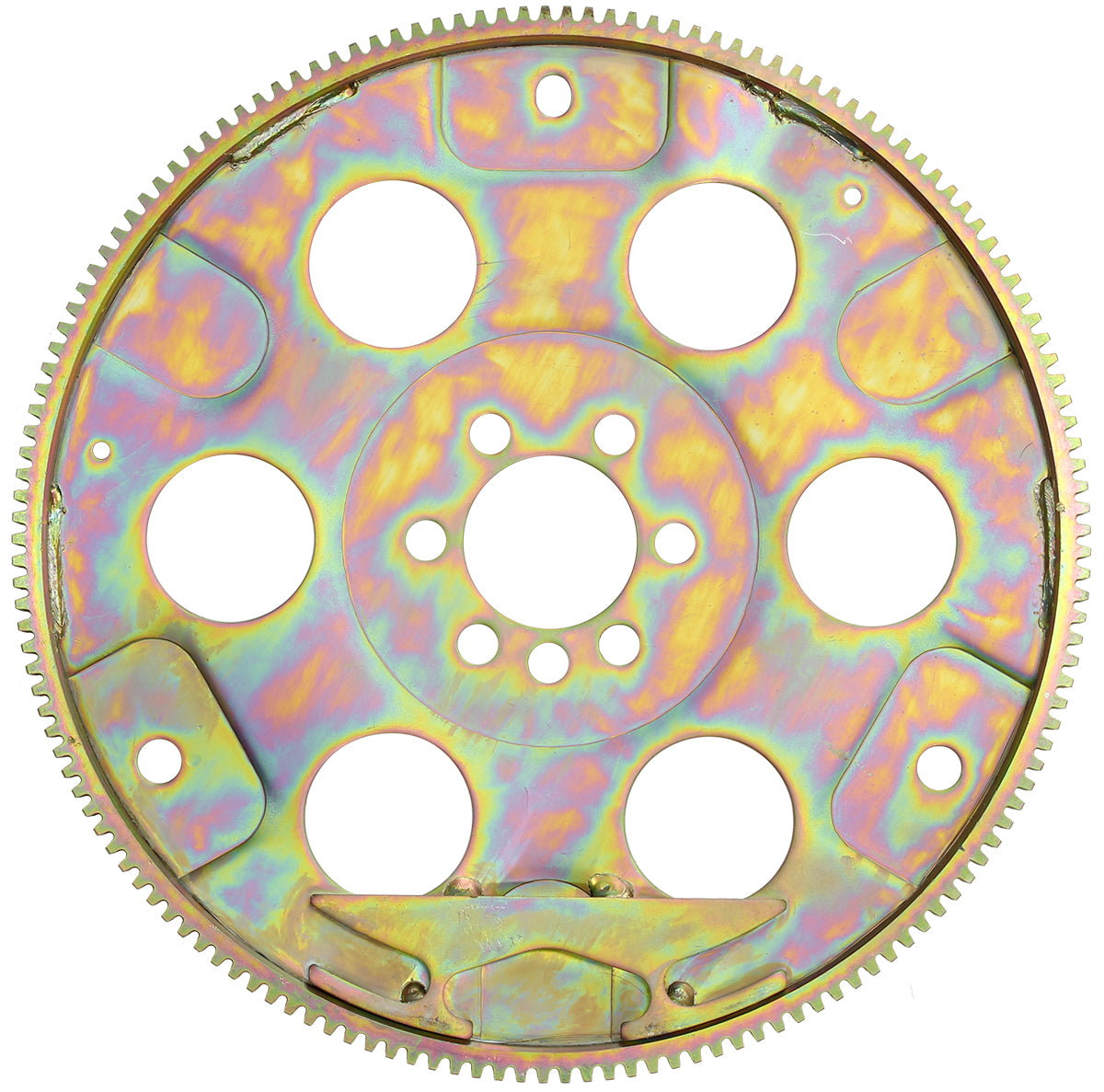 Aeroflow Small Block Chev 1-Piece Rear Main 153 Tooth External Balance Flexplate Suits 10.75" & 11.5" Converter Bolt Circle