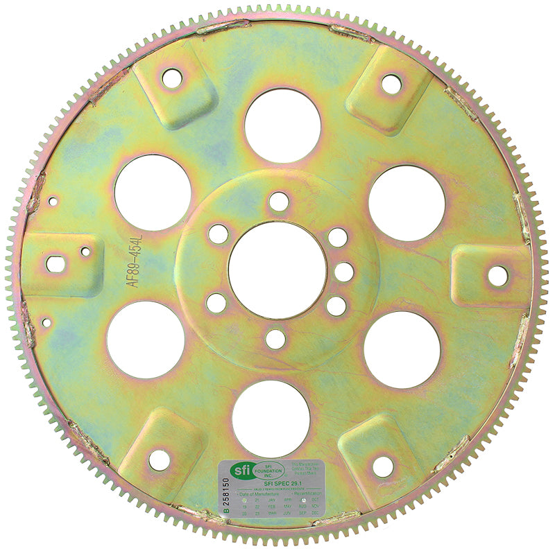 Big Block Chev 1-Piece Rear Main 168 Tooth External Balance Flexplate - SFI Approved Suits 11.5" Converter Bolt Circle