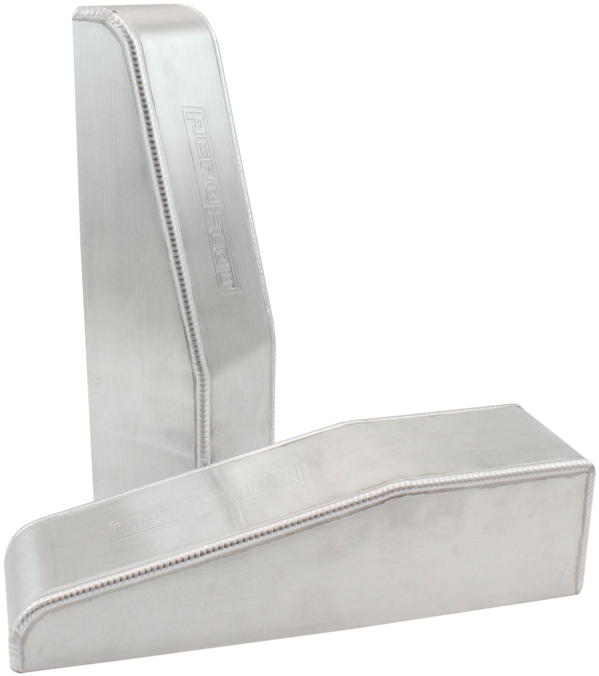 Aeroflow Top/Bottom Inlet/Outlet Intercooler End Tanks 230mm Tall x 112mm Wide, Sold as a Pair