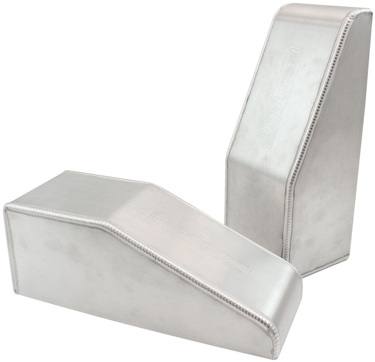 Aeroflow Top/Bottom Inlet/Outlet Intercooler End Tanks 300mm Tall x 112mm Wide, Sold as a Pair