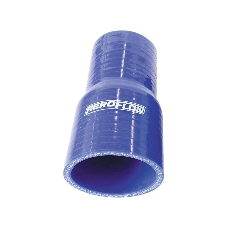 Gloss Blue Straight Silicone Reducer / Expander Hose 2-3/4" (70mm) to 2" (51mm) I.D 5mm Wall Thickness, 127mm Length