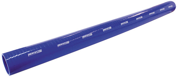 Gloss Blue Straight Silicone Hose 3-1/2" (90mm) I.D 3.3ft (1 metre) Length. 4-Ply, 13/64" (5.3mm) Wall Thickness