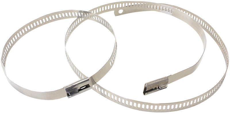 Snap Lock Ties Stainless SteelTies 6 pieces x 18"