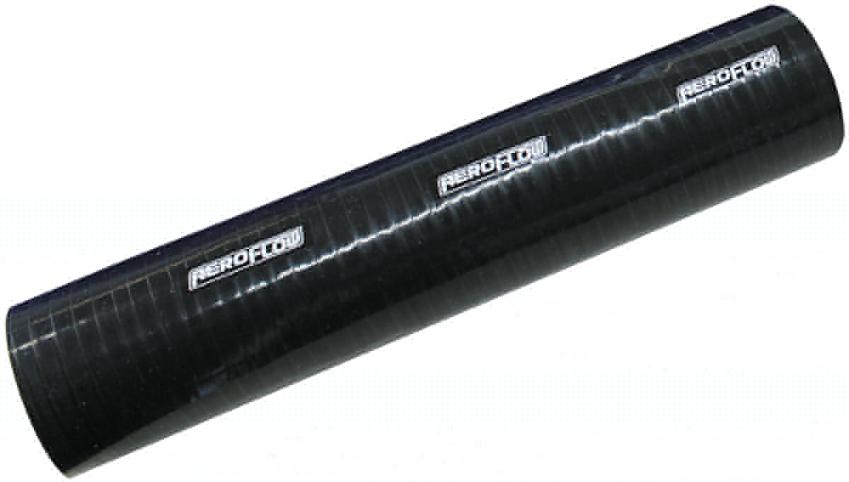 Gloss Black Straight Silicone Hose 4" (102mm) I.D .98ft (300mm) Length. 4-Ply, 13/64" (5.3mm) Wall Thickness