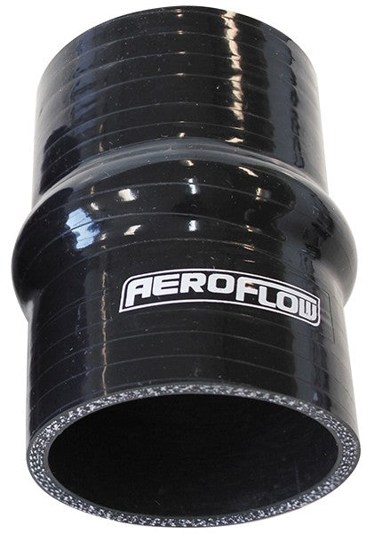 Gloss Black Silicone Hump Hose 3-1/4" (82mm) I.D 4-Ply, 5.3mm Wall Thickness, 100mm Length