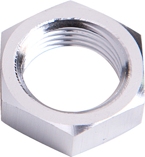 Bulkhead Nut -6AN Silver