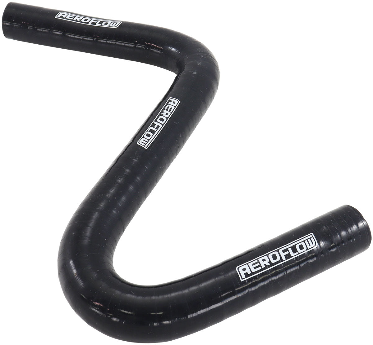 Gloss Black Silicone ZBend Heater Hose 3/4" (19mm) I.D 135 Degree Bend and 90 Degree Bend