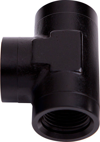 Female Tee ORB -20AN Black Finish