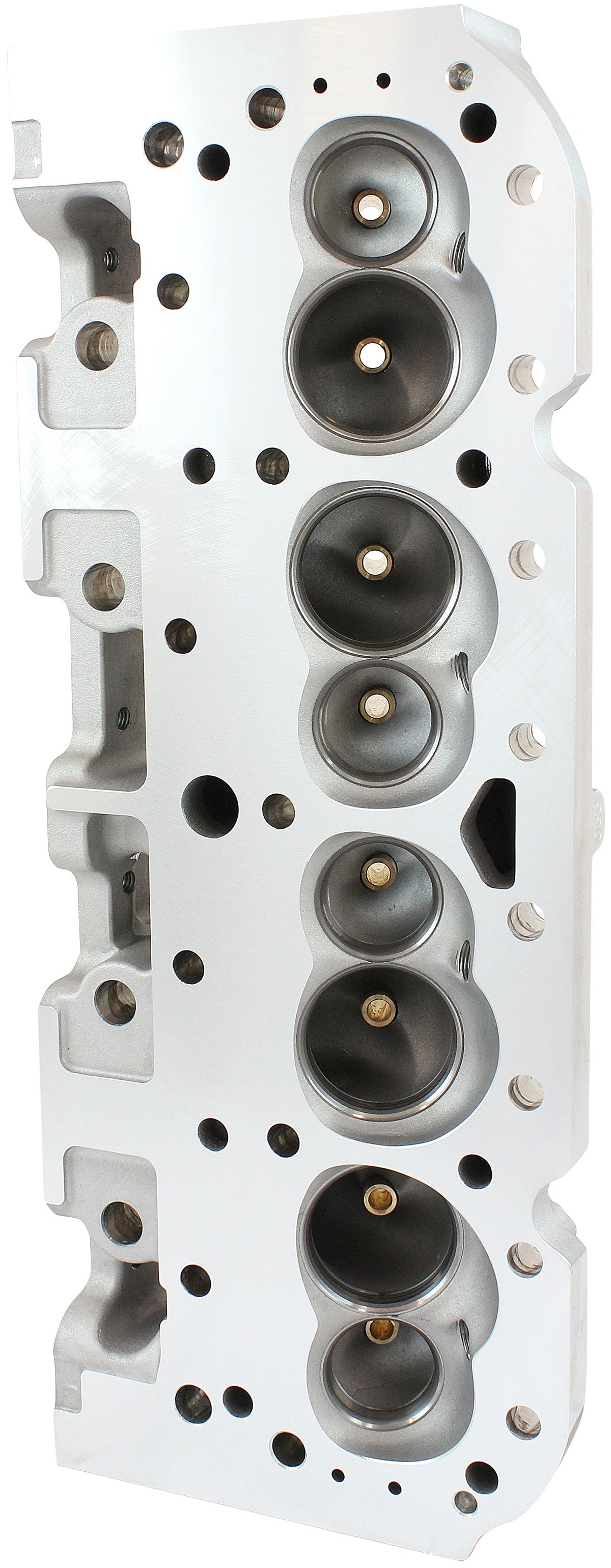 Aeroflow Bare Small Block Chev 327-350-400 220cc Aluminium Cylinder Heads with 75cc Chamber (Pair) 2.22" x 1.31" Intake Port, 1.42" x 1.54" Exhaust Port
