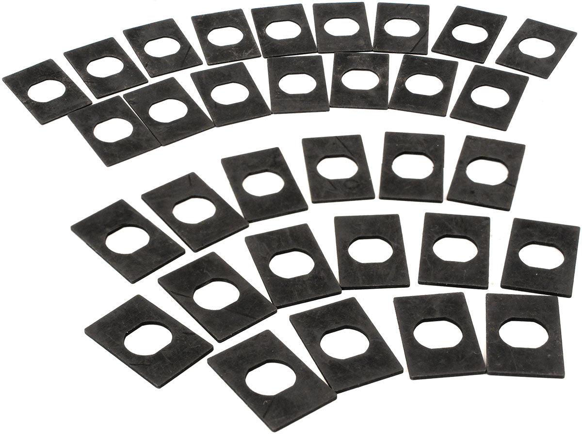 Ford Rocker Arm Pedestal Shim Kit 32 Piece Kit with 16x 1/64" and 16x 1/32" Shims