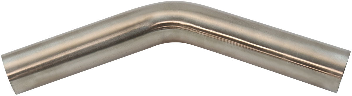 Stainless Steel Bend, 45° 1-3/4" O.D, .065" Wall, 6" Leg
