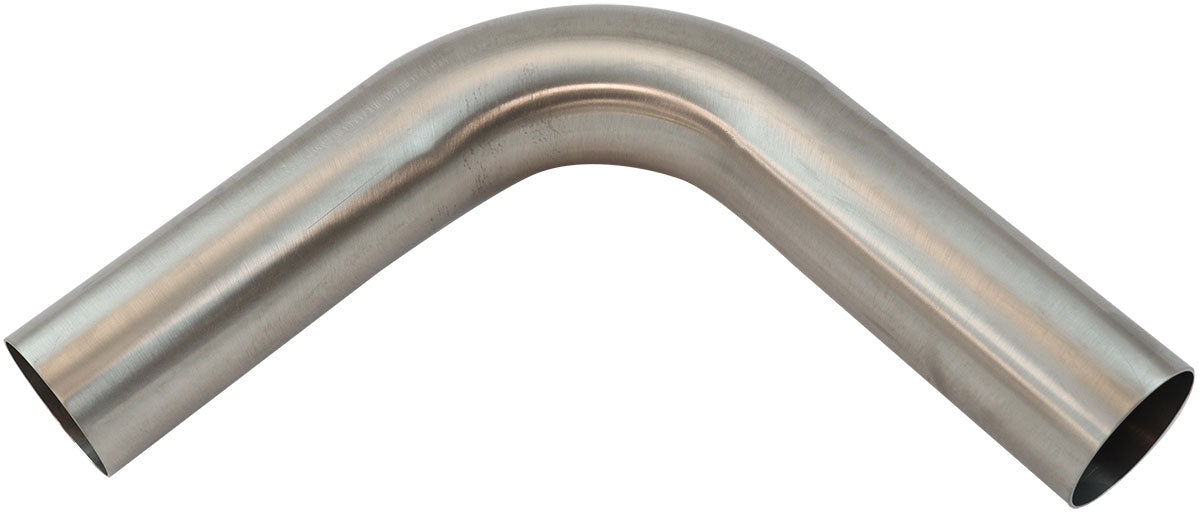 Stainless Steel 90° Mandrel Bend 2" O.D, .065" Wall, 6" Leg
