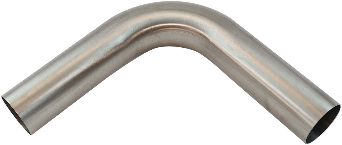 Stainless Steel 90° Mandrel Bend 2-1/2" O.D, .065" Wall, 6" Leg