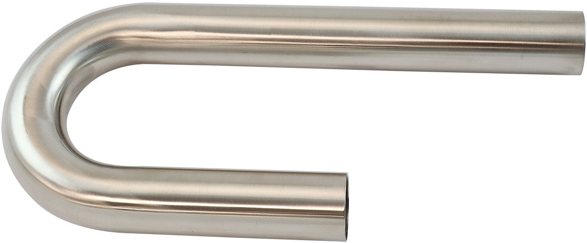 Stainless Steel 180° Mandrel J Bend 1-3/4" O.D, .065" Wall, 6"/12" Leg