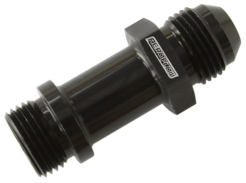 ORB to Male AN Extension -12AN Black Finish