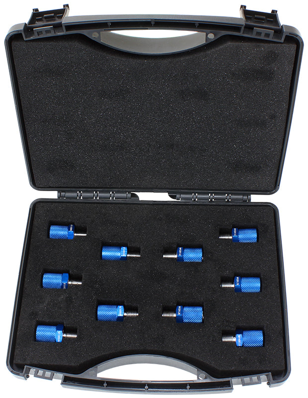 Aeroflow Thread Identification Kit With Metric Thread Adapters