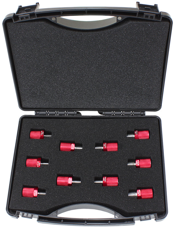 Aeroflow Thread Identification Kit With Imperial Thread Adapters