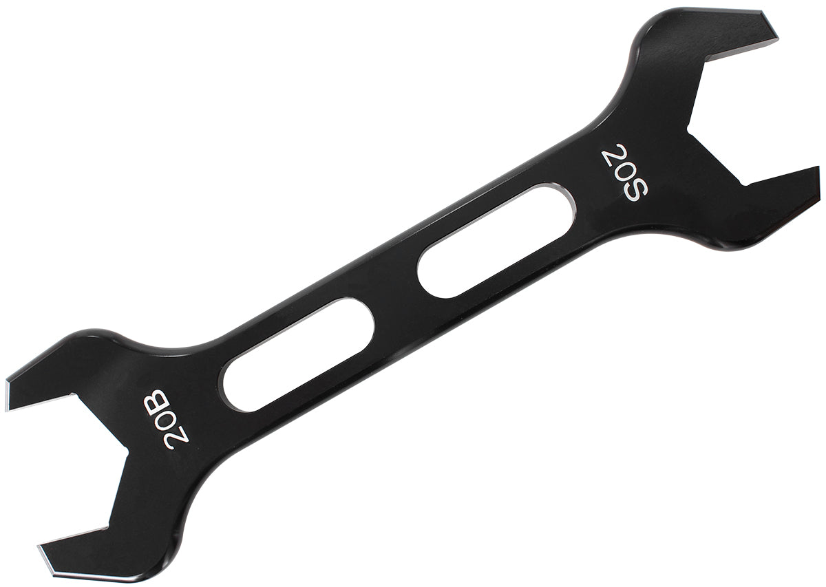 Aeroflow Aluminium AN Double Ended Pro Spanner -20AN Suit -20 B-Nut & -20 S-Nut