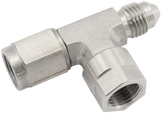 Straight -4AN Female to Male with M10 x 1.00mm Port   Stainless Steel, suit Bosch Pressure/Temperature Sensor