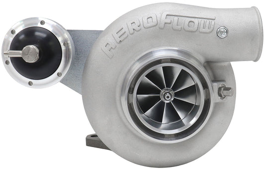 BOOSTED 5856 Subaru WRX 2002-2007 & STI 2004-2021 Bolt On Internal Wastegate Turbocharger 550HP, Natural Cast Finish   Subaru 3-Bolt Inlet Flange, Subaru 5-Bolt Exhaust Flange