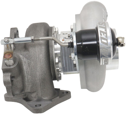 BOOSTED 5856 Subaru WRX 2002-2007 & STI 2004-2021 Bolt On Internal Wastegate Turbocharger 550HP, Natural Cast Finish   Subaru 3-Bolt Inlet Flange, Subaru 5-Bolt Exhaust Flange