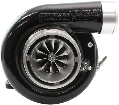 Aeroflow BOOSTED 6270 T4 0.95 Turbocharger 900HP, Black Finish  External Wastegate, T4 Inlet Flange, V-Band Exhaust Flange