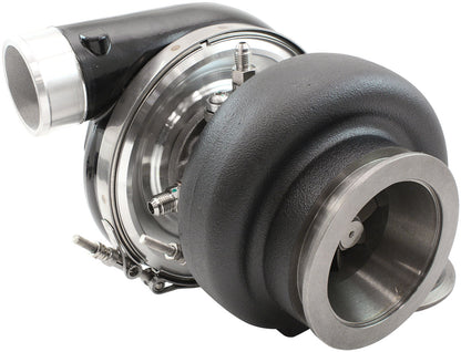 Aeroflow BOOSTED 6270 V-Band 0.85 Turbocharger 900HP, Black Finish  External Wastegate, V-Band Inlet Flange, V-Band Exhaust Flange