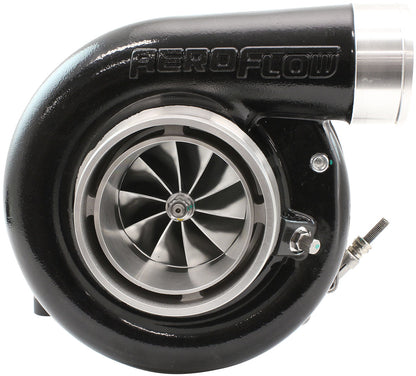 Aeroflow BOOSTED 7170 T4 0.85 Turbocharger 1150HP, Black Finish  External Wastegate, T4 Dual Inlet Flange, V-Band Exhaust Flange