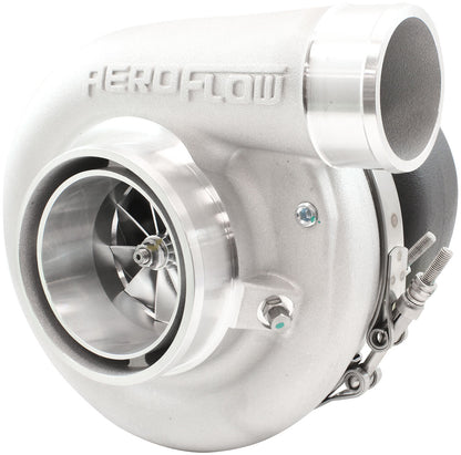 Aeroflow BOOSTED 7170 T4 0.95 Turbocharger 1150HP, Natural Cast Finish  External Wastegate, T4 Dual Inlet Flange, V-Band Exhaust Flange