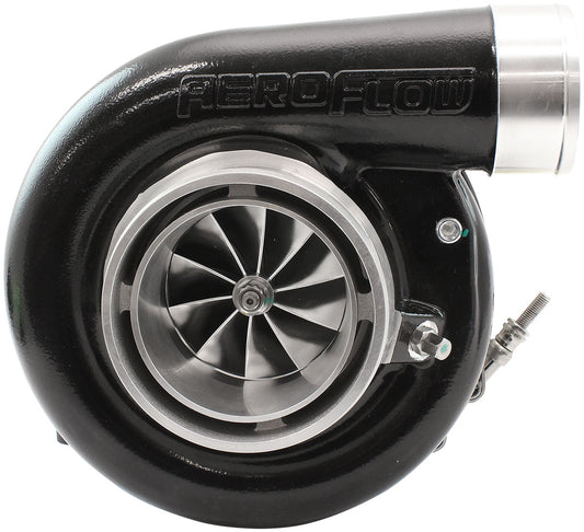 Aeroflow BOOSTED 7170 T4 1.06 Turbocharger 1150HP, Black Finish  External Wastegate, T4 Dual Inlet Flange, V-Band Exhaust Flange