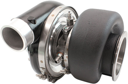 Aeroflow BOOSTED 7170 T4 1.06 Turbocharger 1150HP, Black Finish  External Wastegate, T4 Dual Inlet Flange, V-Band Exhaust Flange