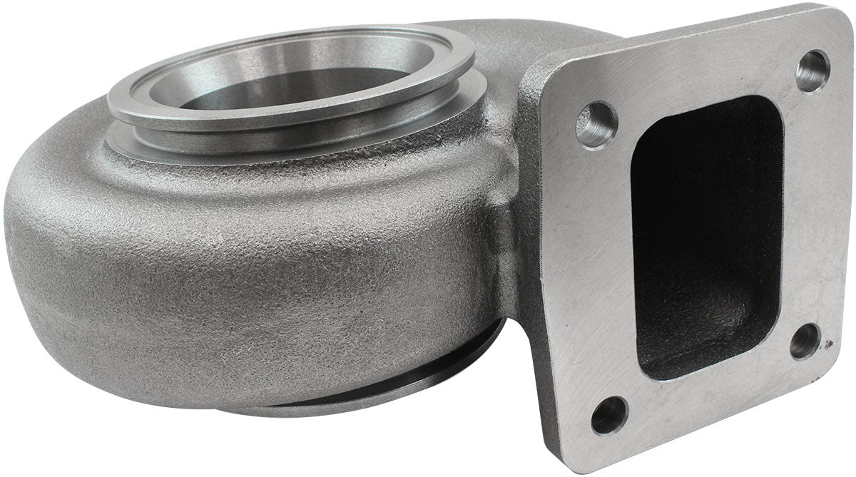 Aeroflow Boosted 1.01 A/R T4 Twin Exhaust Housing, Suits Boosted 7375 & 7975 Turbochargers  Cast Iron Material