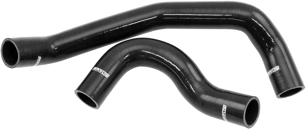 Aeroflow Silicone Radiator Hose Kits, Black  Suit Nissan R33 & R34 with RB25