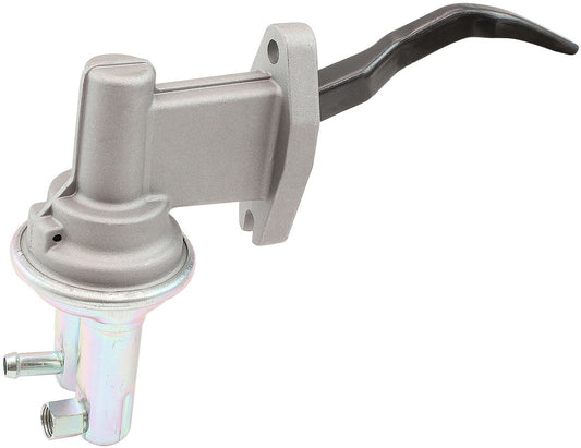 Aeroflow Ford Cleveland 302-351 Mechanical Fuel Pump  Zinc Plate Silver Finish, Ford Falcon Style