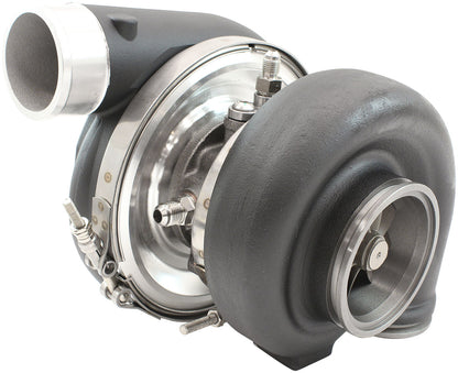 BOOSTED 6270 Conversion V-Band 0.85 Turbocharger 900HP, Hi Temp Black Finish   External Wastegate, Conversion V-Band Inlet Flange, Conversion V-Band Exhaust Flange