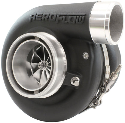 BOOSTED 7170 Conversion V-Band 0.85 Turbocharger 1150HP, Hi Temp Black Finish   External Wastegate, Conversion V-Band Inlet Flange, Conversion V-Band Exhaust Flange