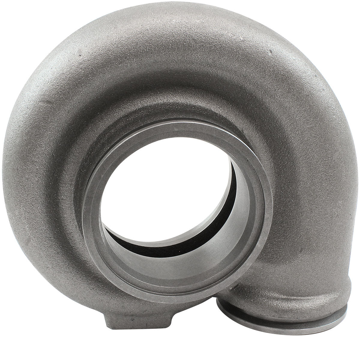 Aeroflow Boosted 0.85 A/R V-Band Inlet & V-Band Outlet Turbo Exhaust Conversion Housing, Suits Boosted 6270 & 7170 Turbochargers   Cast Iron Material