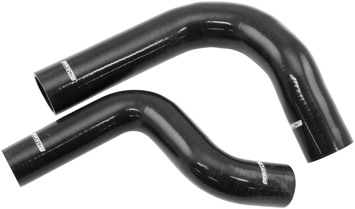 Aeroflow Silicone Radiator Hose Kits, Black  Suit Ford Falcon XW with SB Ford 289-302-351 Windsor