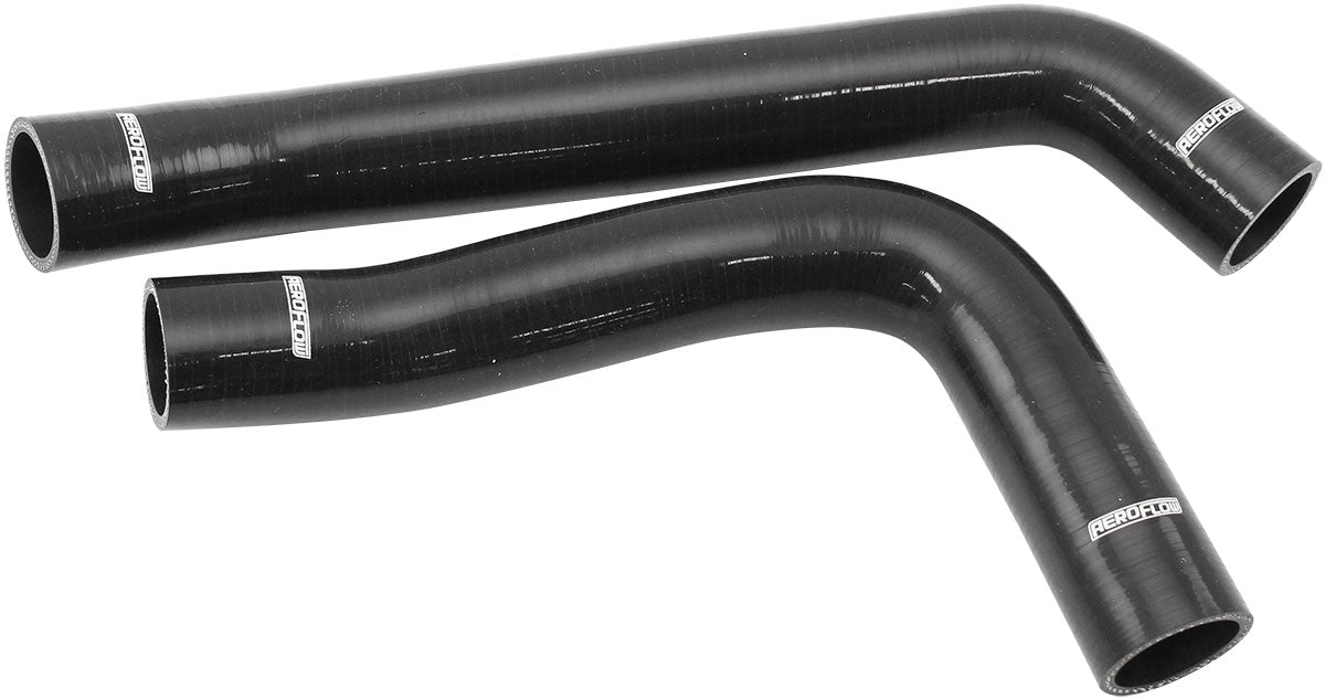 Aeroflow Silicone Radiator Hose Kits, Black  Suit Holden HQ, HJ, HX & HZ with 253-308