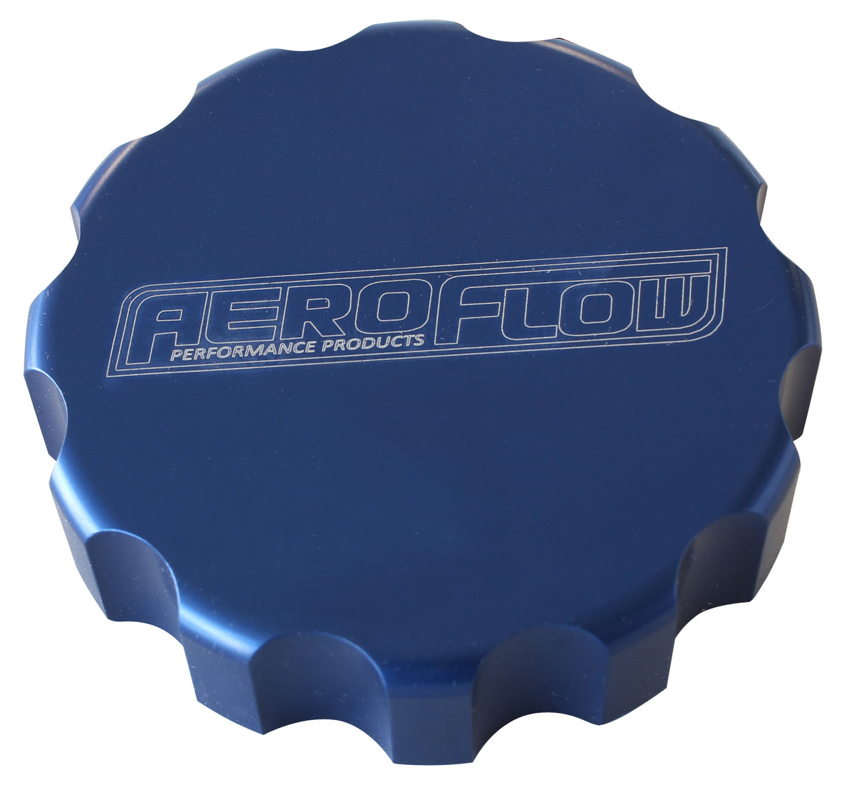 Billet Radiator Cap Cover    Suit Large Cap, Blue Finish
