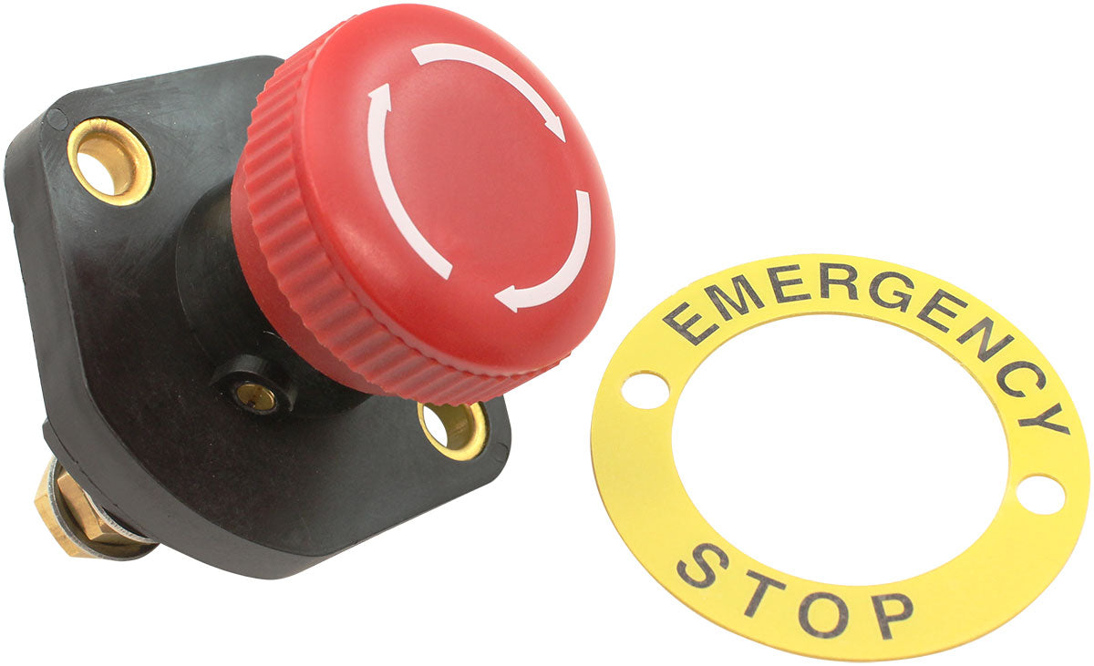 Aeroflow Emergency Stop Battery Disconnect Switch  1000 amp max, 150 amp continuous