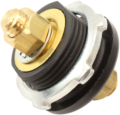 Aeroflow Thru Frame Electrical Bulkhead Terminal - Black  Battery Negative Earth, Sold Individually
