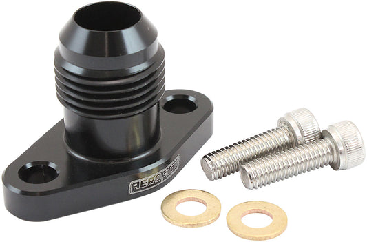 Aeroflow Mitsubishi 4G63 Oil Pan Turbo Oil Drain Adapter  Suit Mitsubishi 4G63 engines in Evo 4-9 with factory OEM oil pan