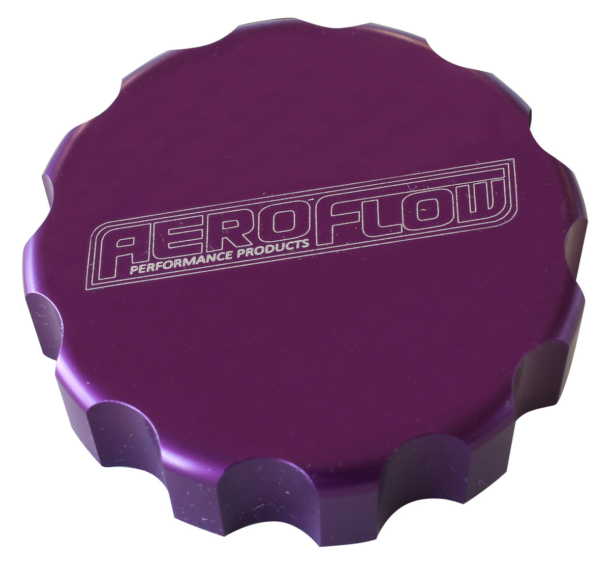 Billet Radiator Cap Cover    Suit Large Cap, Purple Finish
