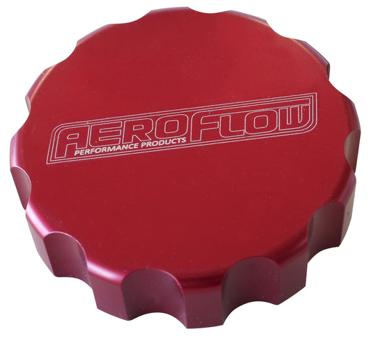 Billet Radiator Cap Cover    Suit Large Cap, Red Finish