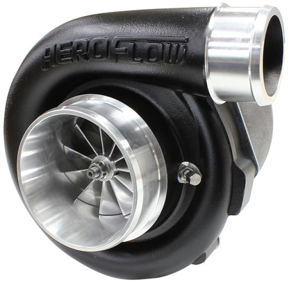 BOOSTED 7875 T4 1.25 Turbocharger 950HP, Hi Temp Black Finish   External Wastegate, T4 Inlet Flange, V-Band Exhaust Flange