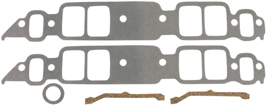 Aeroflow Big Block Chev 454 Composite Intake Gaskets  1.89" x 2.56" Port, .130" Thick