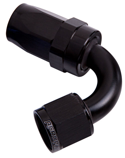 100 Series Taper 120° Swivel Hose End -16AN  Black Finish. Suit 100 & 450 Series Hose