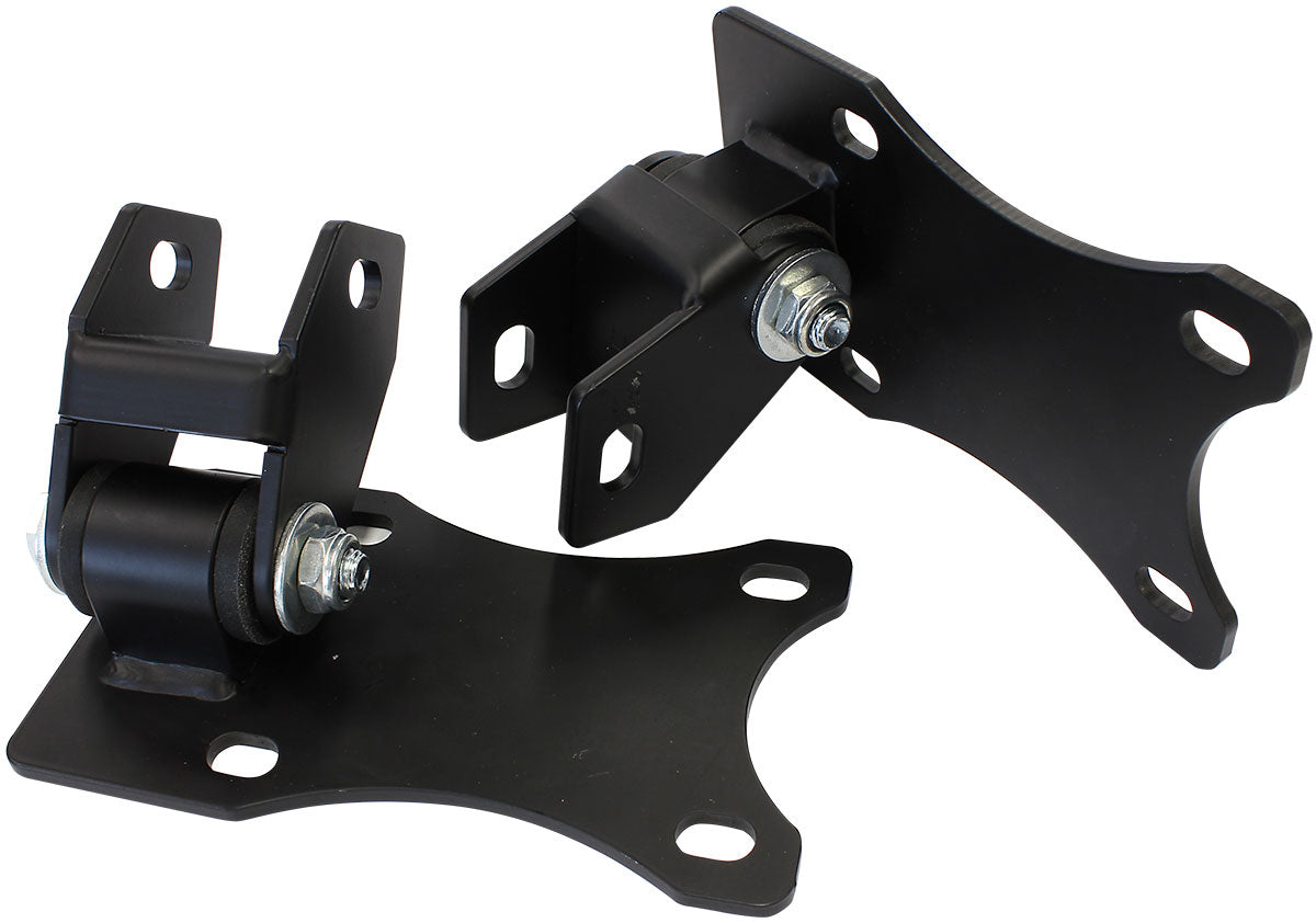 Holden HQ-WB To GM LS Engine Mount   Suit Conversion Cars, Black Urethane, Sold as a Pair